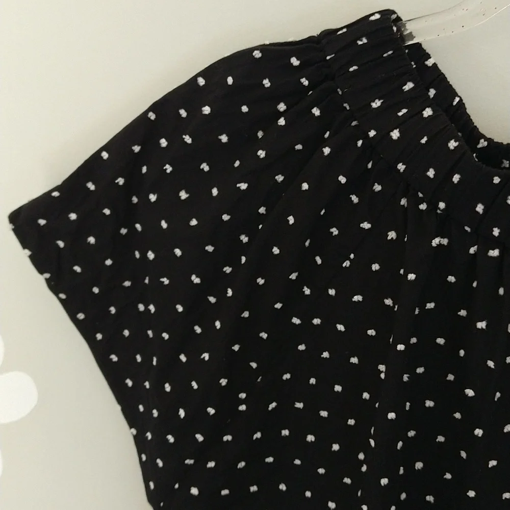 kate spade Black Polka Dot Blouse